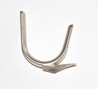 Bach Daumensattel mit Stützenplatte Neusilber (1.Zug an TRP)