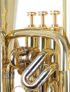 XO Brass Bb Euphonium, lacquered, compensated, 3 + 1 valves XO1270L