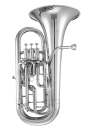 XO Brass Bb Euphonium, silver-plated, compensated, 3 + 1 valves XO1270SS