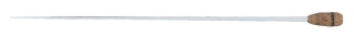 PICK BOY Fiberglass white Baton, Model J, 34 cm