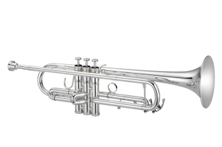 JUPITER JTR1100SQ Trumpet in Bb Reversed, silver-plated