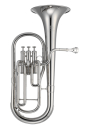 JUPITER JAH700S Eb alto horn, silver-plated
