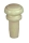 Guitar end button plastic (black or white)