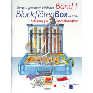 Blockflötenbox 1 - Schule - Hellbach Daniel + Hellbach Jeannette