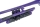 pTrumpet Bb-Trumpet ABS-Kunststoff Purple