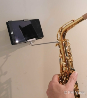 EyeNotes G3000TER Marschbuchhalter Saxophon für Tablet