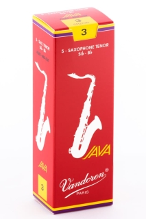 Vandoren JAVA Red filed Bb-Tenor-Saxophon reeds (1) 3