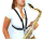 BG cross strap saxophone harness S44SH Ladies XL