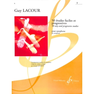 Lacour Guy 50 Etudes faciles + progressives 1 für Saxophon
