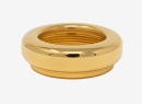 Breslmair screw rim for trombone gold plated