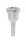 Breslmair mouthpiece for alto trombone silver-plated