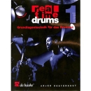 Real time drums 1 v. Oosterhout Arjen incl CD