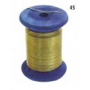 Brass thread (0.65mm, 25mt) for bassoon reeds