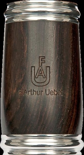 Barrel F.A.Uebel for Bb / A clarinets German system - several lengths to choose from 64 mm