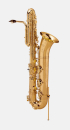 Selmer Bass-Saxophon Super Action 80 Serie II Goldlack