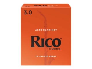 DAddario RICO Alto Clarinet Reeds - Alt-Klarinette Böhm (10 in Box)