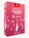 MARCA Eb-Alto-Saxophon-Reeds Tradition (10 in Box)