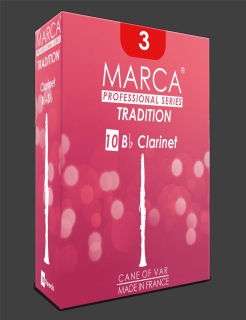 MARCA "Tradition" B-Klarinette-Blätter Böhm (10 in Box)