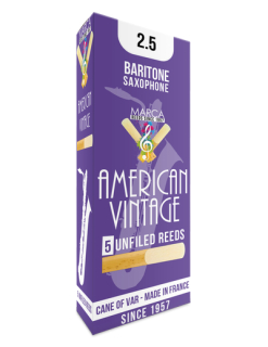 MARCA Eb-Baritone-Saxophon-Reeds "American Vintage" (5 in Box)