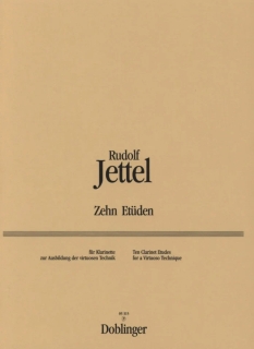 10 Etüden - Rudolf Jettel für Klarinette