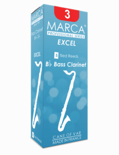 MARCA "Excel" Bass-Clarinet Reeds  (5 in Box)