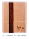 Bamb&uacute; reed case for 10 Bb clarinet or 10 alto saxophone reeds, handmade from wood