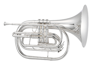 JUPITER Bb Marching Horn, versilbert JHR1000MS