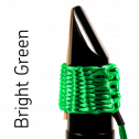 Bambú hand braided ligature for Bb / A and C clarinet mouthpieces AC10 light green
