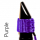 Bambú Hand-braided ligature for Bb soprano saxophone and Eb clarinet mouthpieces AS11 violet
