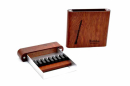 Bambú reed case for oboe 8 reeds, handmade from wood