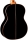 MERIDA Konzertgitarre 4/4, Serie TRAJAN, schwarz gloss finish  DC-15BK