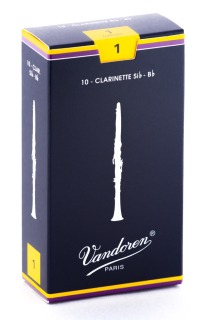 Vandoren Traditional Clarinet Reeds (1) 1
