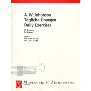 Tägliche Übungen 2 op 25 Johanson August Wassiljewitsch