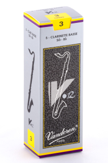 Vandoren V12 Bass-Klarinette French-Cut Blätter (5) 2 1/2