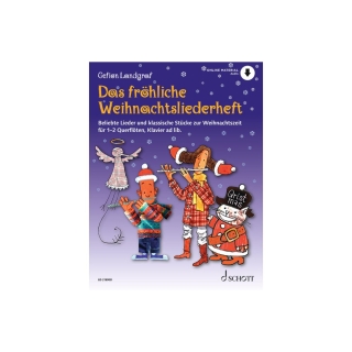 Das fröhliche Weihnachtsliederheft von Landgraf Gefion mit Audio, Querflötenschule