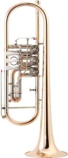 JOSEF LIDL Bb concert trumpet LTR 745 PREMIUM gold brass