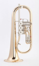 Josef Lidl B-flugelhorn LFH 742 - SUPERTONE - gold brass