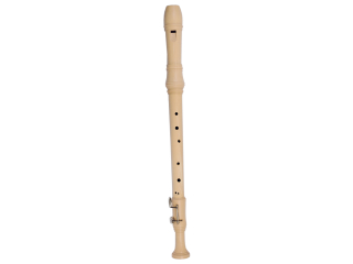 Meinel Recorder C-Tenor (baroque) maple, with key, softcase