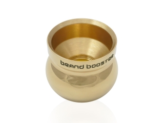Brand Booster für Bariton/Posaune/Tenorhorn-Mundstücke in Gold Glanz