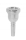 Breslmair mouthpiece for baritone silver-plated 612