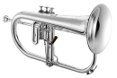 XO Brass Bb Flügelhorn, versilbert, Goldmessing XO1646RSS