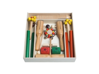ROHEMA kleines ORFF-Set, Variante IV für 13 Kinder