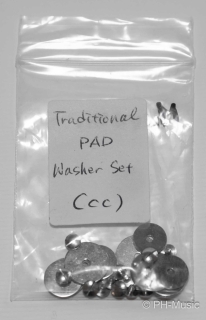 New Washer set for Muramatsu transverse flute with B-foot M-05