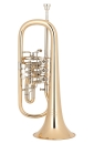 Miraphone 24R 1100 A100 Bb flugelhorn gold brass