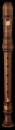 Moeck 4201 Rottenburgh soprano recorder maple stained