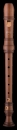 Moeck 4203 Rottenburgh soprano recorder, pearwood stained