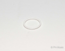 O-Ringe von Gleichweit für Es-Klarinettenmundstücke  (1) Weiss 1,7 mm