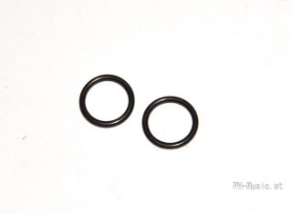 O-Ring TRP/FH dünn (Zug-Anschlagring), schwarz  (0,5mm) (2 in Box)