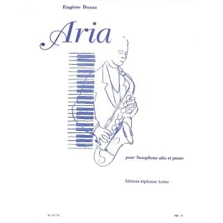 Aria - Bozza Eugene Alt-Sax/Klavier