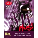 Sax plus 3 - Pop Songs for Saxophone inkl. CD, Eb/Bb